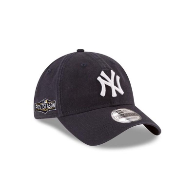 Sapca New Era New York Yankees MLB Postseason Side Patch 9TWENTY Adjustable - Albastri